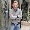 Comedian Jason Byrne outside Today FM Studios Dublin.