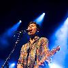 Jonathon Aherne of The Temper Trap performing live at the Shepherds Bush Empire 
London, England.