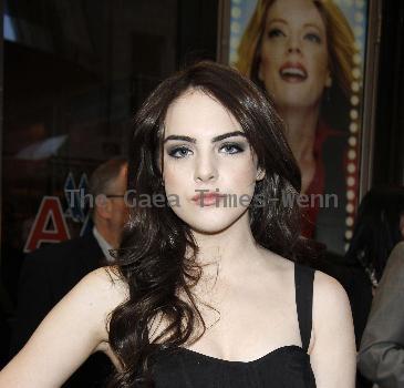 Sara Gettel fingerThe opening night of the Roundabout Theatre Company's Broadway production of 'Everyday Rapture' at the American Airlines Theatre. New York City.