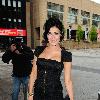 Kym Marsh 
arrives at the Lowery Theatre for the Press night of 'Chorus' starring her boyfriend Jamie Lomas.
Manchester, England.