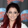 Ariana Grande promotes Nickelodeon's 'Victorious' at Planet Hollywood in Times Square New York City.