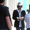 Johnny Depp look a like Johnny Chong shops on Robertson Boulevard Los Angeles.