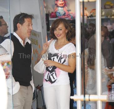 Karina Smirnoff at the Orange MS Cure Benefit at Kitson on Melrose Avenue, West Hollywood
Los Angeles, USA.