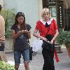 Juno Temple was spotted shopping with a friend at the Grove in Hollywood Los Angeles.