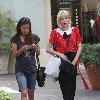 Juno Temple was spotted shopping with a friend at the Grove in Hollywood Los Angeles.