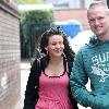 Michelle Keegan 
leaving the set of 'Coronation Street' to go and get some lunch
Manchester, England.