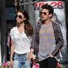 Daren Kagasoff and Jacqueline MacInnes Wood 
out shopping together at The Grove in Hollywood. 
Los Angeles, California.