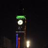 The preliminary results, exit polls, of the general election are projected on to St Stephen's Tower, which houses Big Ben by the BBC.
London, England.