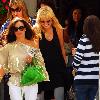 Malin Ackerman 
goes for lunch at the Ivy restaurant on Robertson boulevard with a friend.
Los Angeles, California.