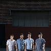 Ryan Heyner, Josh Kolenik, Juan Pieczanski and Jeff Curtin Portrait session with musicians Small Blackat the Bell House in Brooklyn New York City.