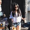 Vanessa hudgens 
shopping at the Diesel clothes store on Melrose place.
 Los Angeles, California.