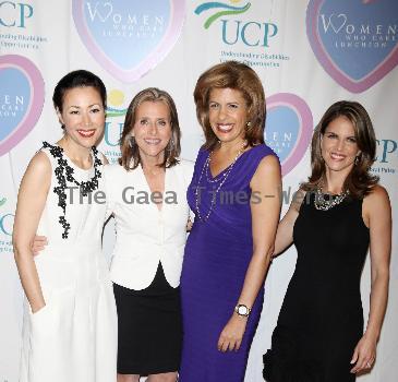 Ann Curry, Meredith Vieira,  Hoda Kobt and Natalie Morales
The 9th annual Woman Who Care luncheon, a New York tradition celebrating women as caregivers, volunteers, and professionals held at Cipriani.
New York City, USA.