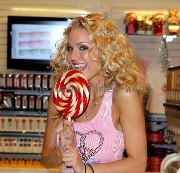 Reigning Miss USA 2009, Kristen Dalton, 
Unveils the new Miss USA Couture Pop At Sugar Factory At The Miracle Miles Shops  
at the Planet Hollywood Resort Casino 
Las Vegas, Nevada.