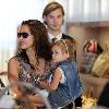 Jessica Alba
 seen shopping with her daughter Honor Marie Warren at the Prada store in Beverly Hills.
Los Angeles, California.