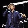 Morten Harket, a-ha performing live on stage at Massey Hall during their 'Ending on a High Note 2010' farewell world tour. Toronto.