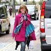 Kate Garraway outside the ITV studios
 London, England.