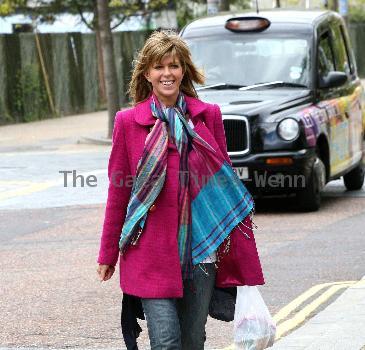 Kate Garraway outside the ITV studios
 London, England.