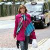 Kate Garraway outside the ITV studios
 London, England.