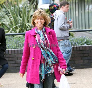 Kate Garraway outside the ITV studios
 London, England.