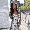 Myleene Klass outside the ITV studios London.