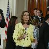 American journalist and attorney, Savannah Guthrie of NBC at the East room of the White HouseWashington DC.