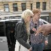 Taylor Momsen arriving at the BBC Radio One studios London.