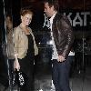 James Van Der Beek and Kimberly Brook 
Celebrities at Katsuya in Hollywood.
Los Angeles, California.