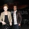 James Van Der Beek and Kimberly Brook 
Celebrities at Katsuya in Hollywood.
Los Angeles, California.