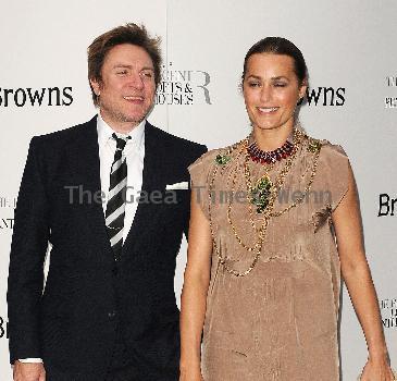 Simon LeBon and Yasmin LeBon 
Browns 40th Anniversary at the Regent Penthouses and Lofts - Arrivals
 London, England.