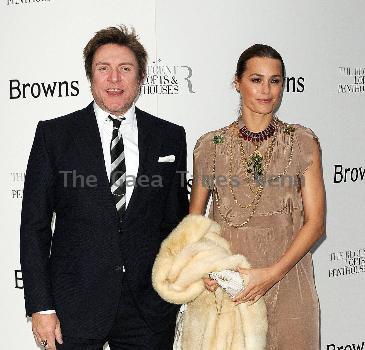 Simon LeBon and Yasmin LeBon 
Browns 40th Anniversary at the Regent Penthouses and Lofts - Arrivals
 London, England.