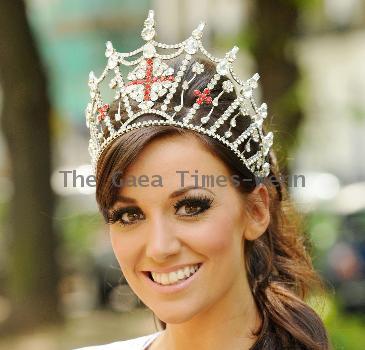 Reigning Miss England, Katrina Hodge 
Miss England 5 LIVE Mannequins photocall
London, England.