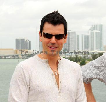 Donnie Wahlberg, Danny Wood, Jordan Knight, Joey McIntyre and Jonathan Knight New Kids On The Block launch their Concert Cruise Miami.