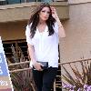 Ashley Greene leaves a friends house in Studio City Los Angeles.