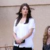 Ashley Greene leaves a friends house in Studio City Los Angeles.