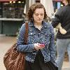 Elizabeth Moss shopping at the Grove in West Hollywood Los Angeles.