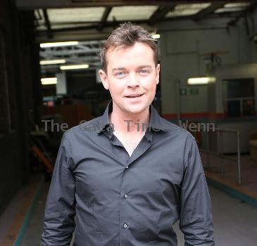 Stephen Mulhern Celebrities outside the ITV television studios. London.