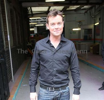 Stephen Mulhern Celebrities outside the ITV television studios. London.