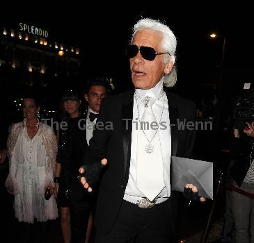 Karl Lagerfeld Cannes International Film Festival 2010 - Day 7 - 'Chanel Party'Cannes.