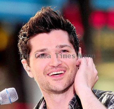 Danny O'Donoghue 
Irish rock band The Script perform as part of the 'Toyota Concert Series' on NBC's 'Today' New York City, USA.