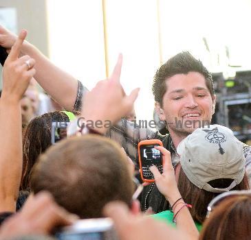 Danny O'Donoghue 
Irish rock band The Script perform as part of the 'Toyota Concert Series' on NBC's 'Today' New York City, USA.