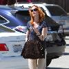 Marcia Cross 
goes shopping at Haven & Co in Brentwood Los Angeles, California.