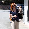 Marcia Cross 
goes shopping at Haven & Co in Brentwood Los Angeles, California.