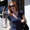 Marcia Cross 
goes shopping at Haven & Co in Brentwood Los Angeles, California.