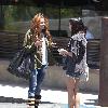 Miley Cyrus leaves Katsuya restaurant in Studio City after having lunch 
Los Angeles, USA.