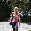 Sophie Monk visits her gym in West Hollywood 
Los Angeles, California.