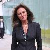 Jacqueline Bisset outside a hotel in central London London.