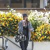 Gisele Bundchen grabs a drink at Jamba Juice in Studio City Los Angeles.