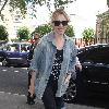 Kylie Minogue arriving at the Dance Studios in Fulham on her 42nd Birthday. London.