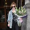 Kylie Minogue arriving at the Dance Studios in Fulham on her 42nd Birthday. London.