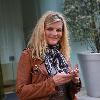 Susannah Constantine outside a hotel in central London London.